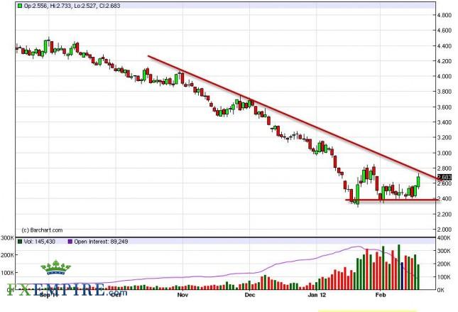 Natural Gas Forecast February 20, 2012, Technical Analysis Natural Gas Forecast February 20, 2012, Technical Analysis